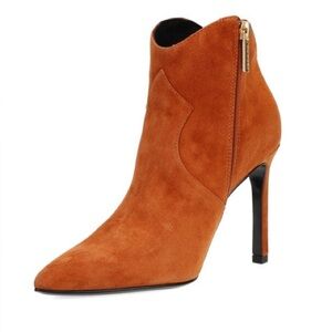Natori Leiko Suede Heel Bootie NEW Size 9,5